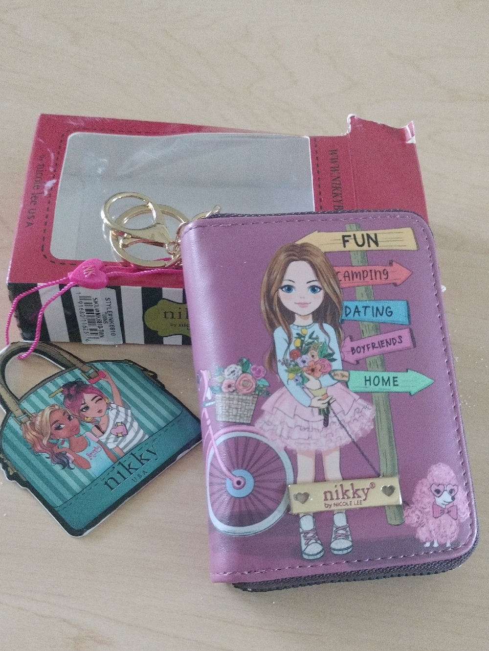 Nikky By Nicole Lee ID Card/CC wallet